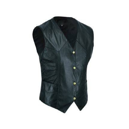 Leather Vest 002