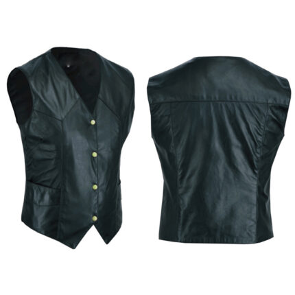 Leather Vest 002