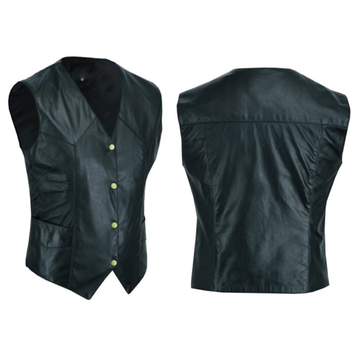 Leather Vest 002