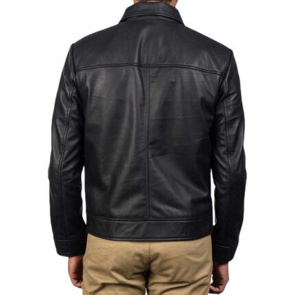 Inferno Black Leather Jacket