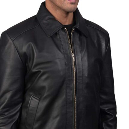 Inferno Black Leather Jacket