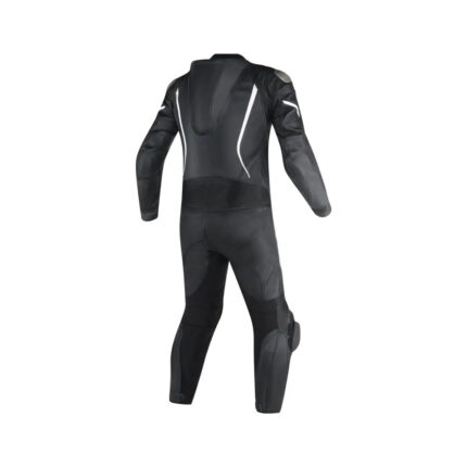 Motorbike Leather Race Suit Black Motorcycle Riding Suit