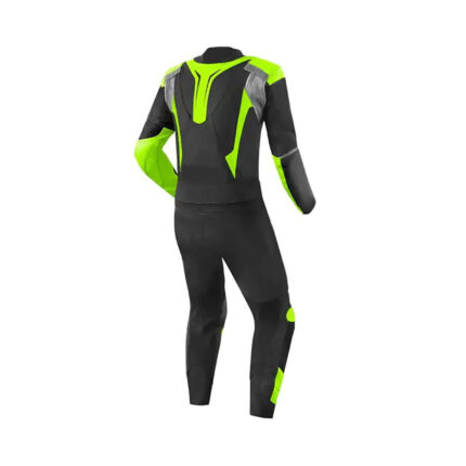 Two Piece Motorcycle Suit for Men Leather Motorcycle Racing Suit